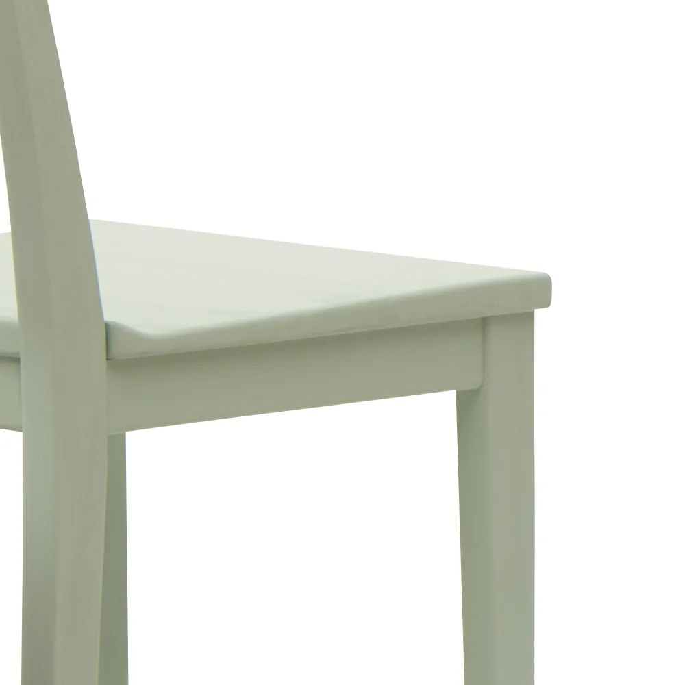 Flinck stol, Blå äggoljetempera Tre Sekel Möbelsnickeri