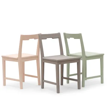 Flinck stol - Vitmålad - Tre Sekel Möbelsnickeri