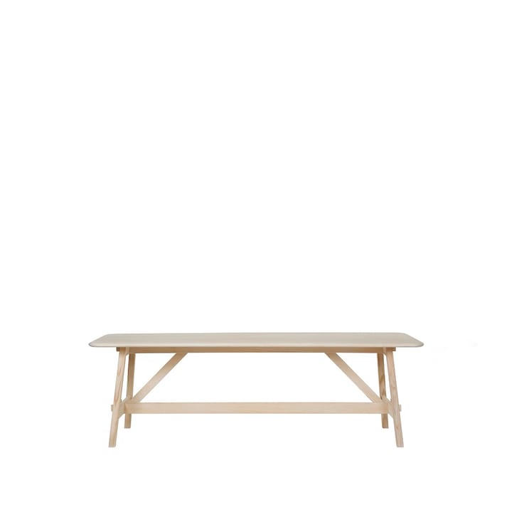 Landala matbord - Furu vit hårdvaxolja 215x75 cm - Tre Sekel Möbelsnickeri