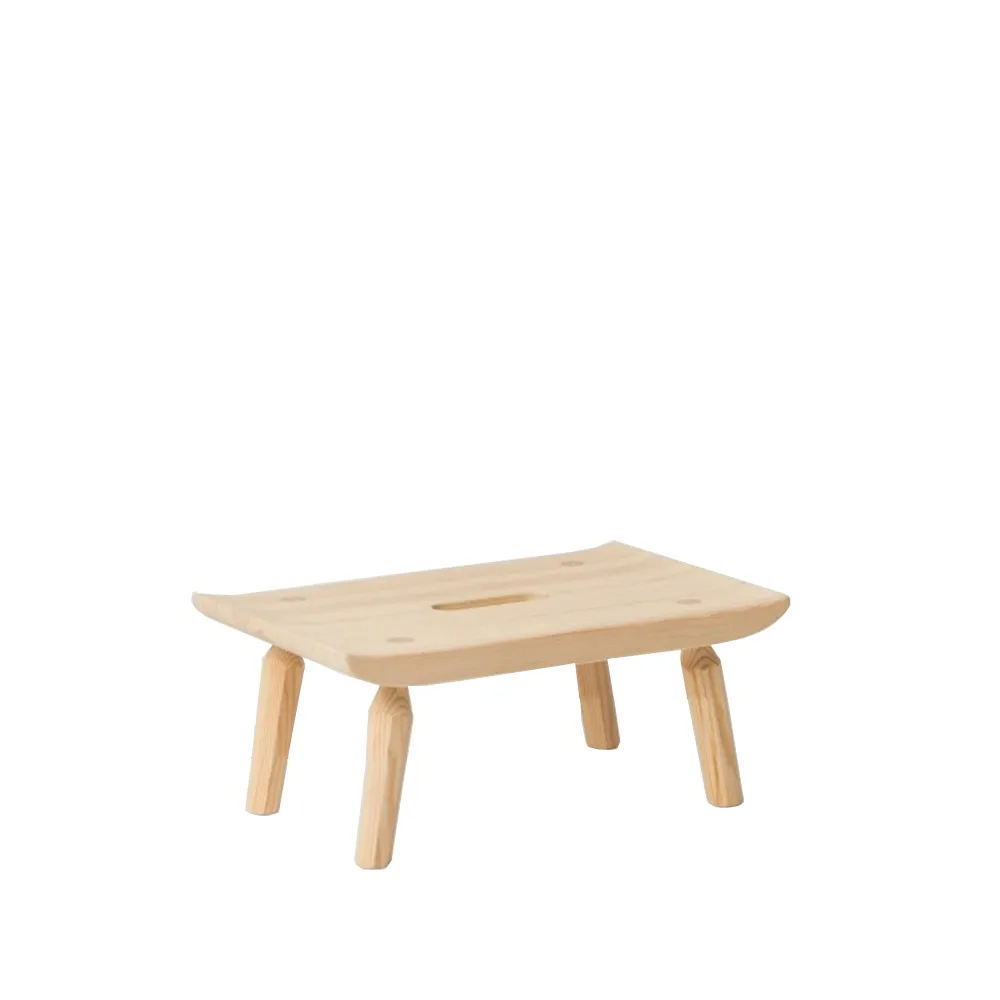 Putte pall, Vitsåpad ask liten Tre Sekel Möbelsnickeri