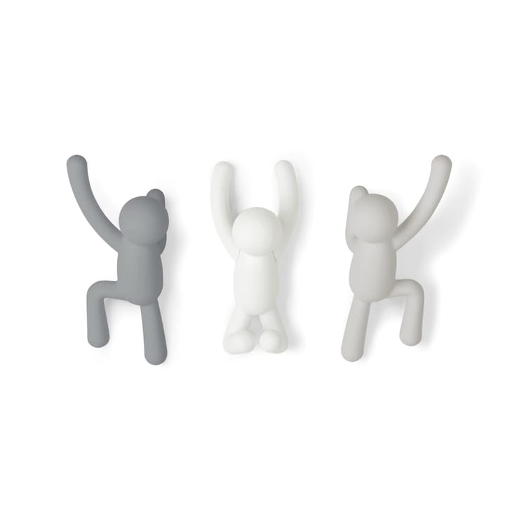 Buddy krok - gray, 3-pack - Umbra