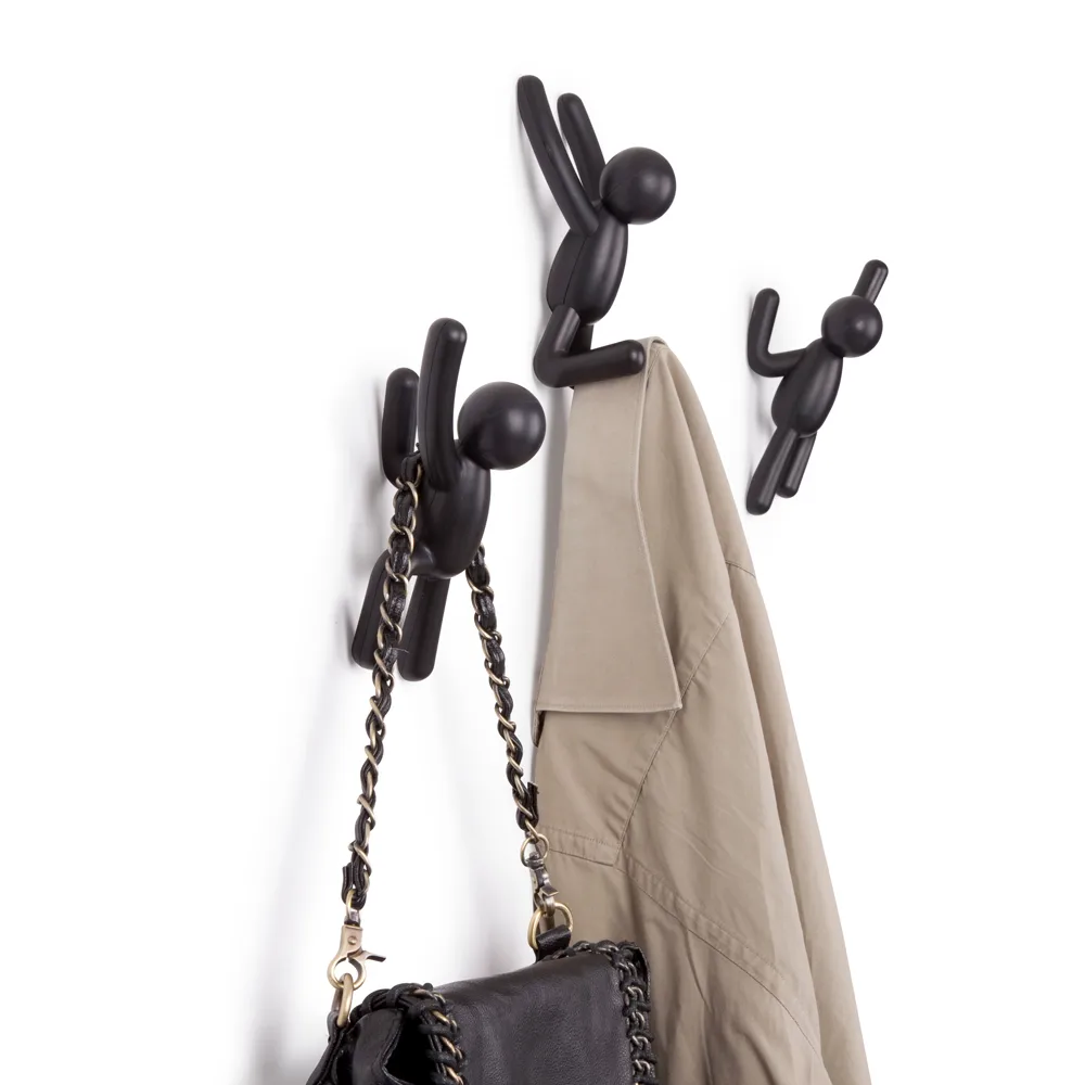 Buddy krok, svart, 3-pack Umbra