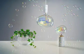 Soap bubble dimbar ljuskälla E27 220 mm - 1800K 160lm 4W - Unison