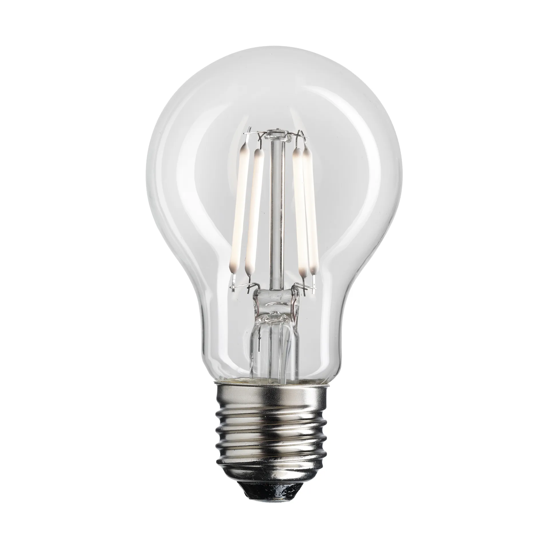 Uni-white normal klar dimbar ljuskälla E27, 2700K 300lm 4W Unison