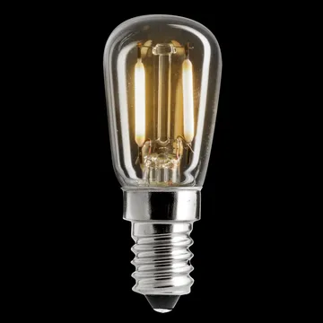 Uni-white päron klar dimbar ljuskälla E14 - 2700K 60lm 1,5W - Unison
