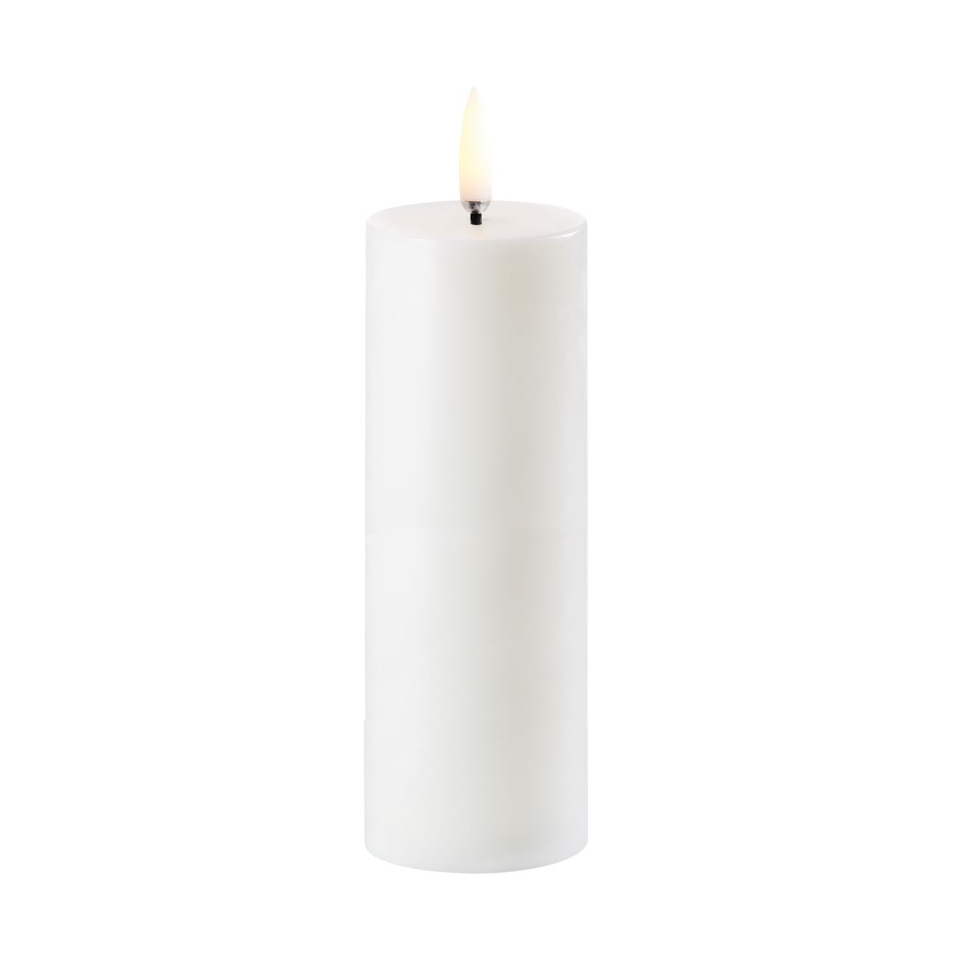 Uyuni Lighting Uyuni LED Blockljus vit o5 cm 14,5 cm
