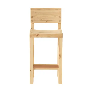 001 Bar Stool barstol - Matt oljevaxad furu, 65 cm - Vaarnii