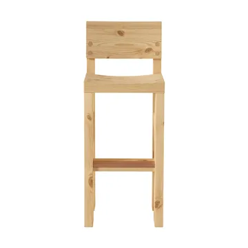 001 Bar Stool barstol - Matt oljevaxad furu, 75 cm - Vaarnii