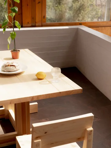 001 Dining Chair stol - Matt oljevaxad furu - Vaarnii