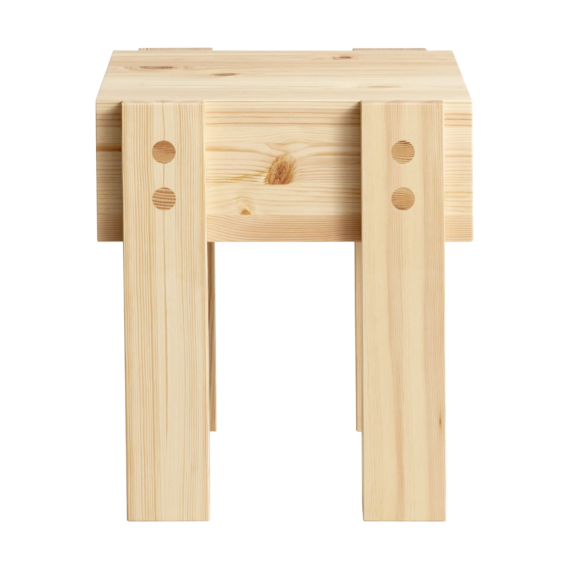 003 Stilts Side Table sidobord, Matt oljevaxad furu 40x36x45 cm Vaarnii