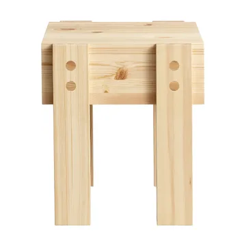 003 Stilts Side Table sidobord - Matt oljevaxad furu 40x36x45 cm - Vaarnii