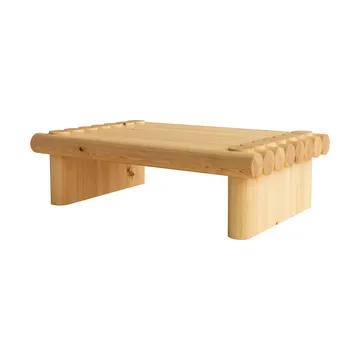004 Coffee Table soffbord - Matt oljevaxad furu, 120x80x35 cm - Vaarnii