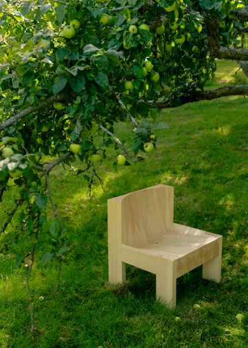 005 Lounge Chair loungestol - Matt oljevaxad furu - Vaarnii