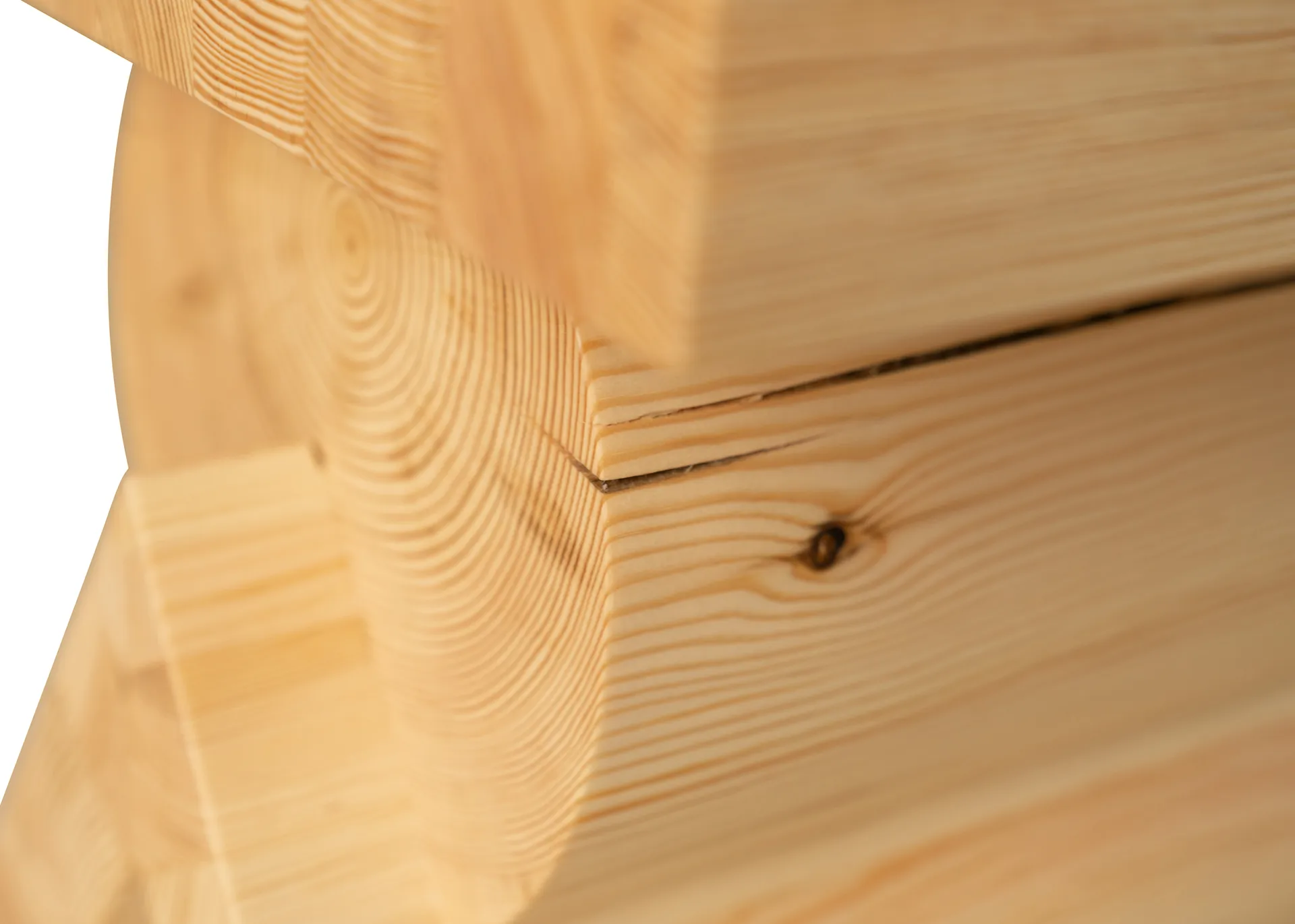 006 AA Side Table sidobord, Matt oljevaxad furu, 40x40x45 cm Vaarnii