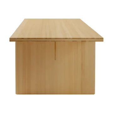 012 Kolmio Dining Table bord - Matt oljevaxad furu, 227x95x72 cm - Vaarnii
