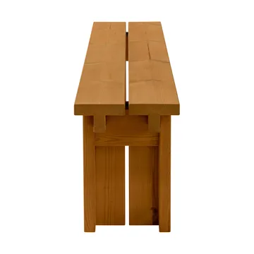 013 Osa Outdoor Bench bänk - Värmebehandlad furu, 182x37x49 cm - Vaarnii