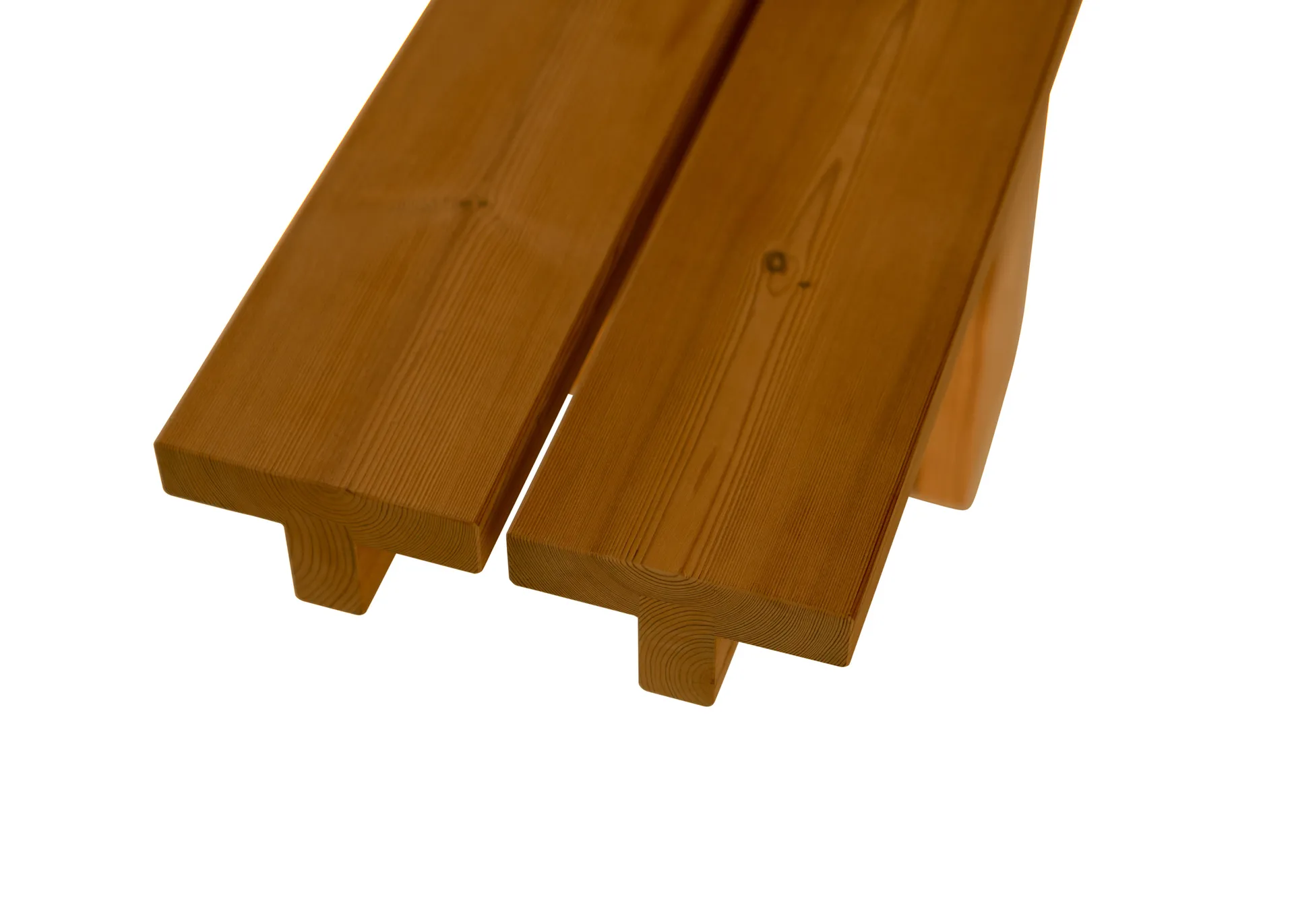 013 Osa Outdoor Bench bänk, Värmebehandlad furu, 333x37x49 cm Vaarnii