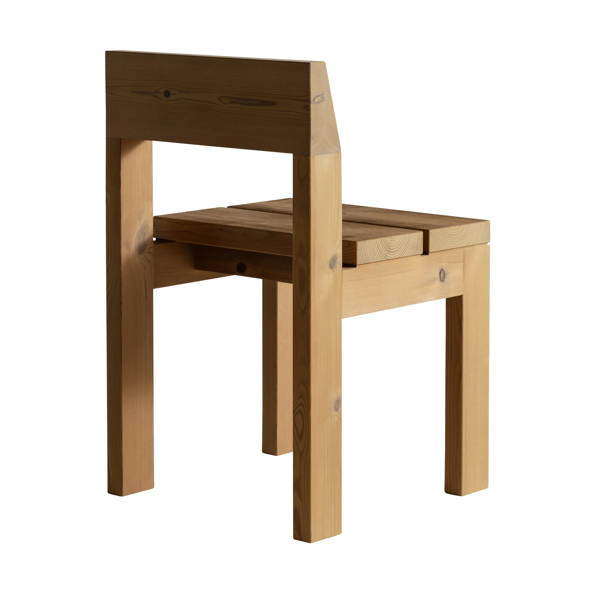 013 Osa Outdoor Dining Chair stol, Matt oljevaxad furu Vaarnii