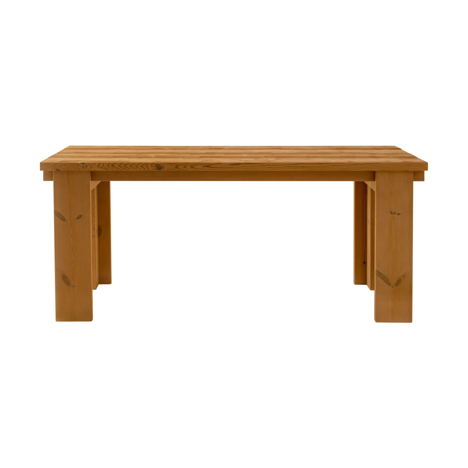 013 Osa Outdoor Table bord, Värmebehandlad furu, 182x75x78 cm Vaarnii