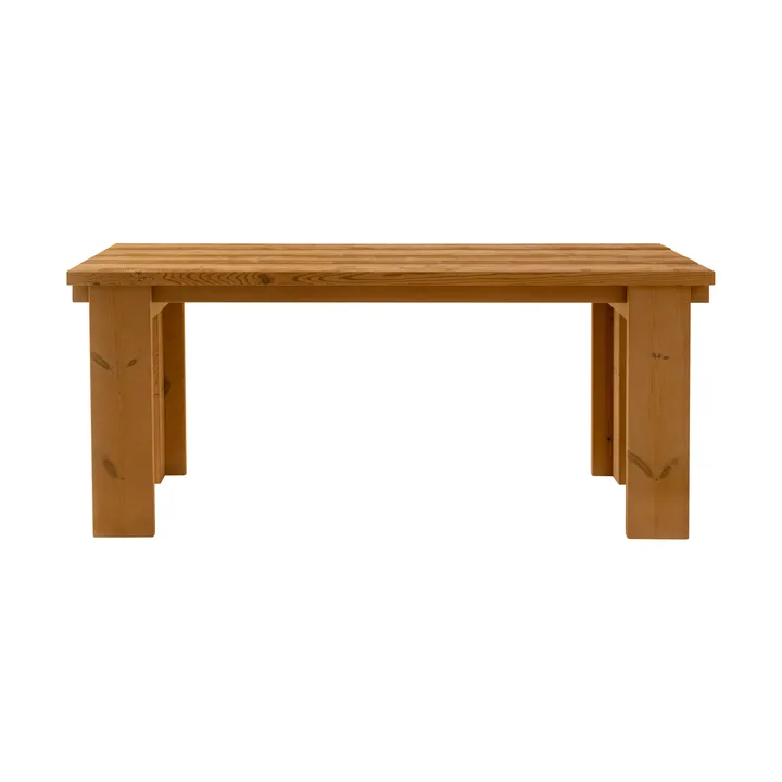 013 Osa Outdoor Table bord - Värmebehandlad furu, 182x75x78 cm - Vaarnii