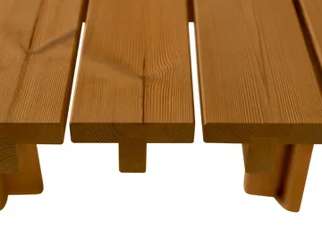 013 Osa Outdoor Table bord - Värmebehandlad furu, 182x75x78 cm - Vaarnii