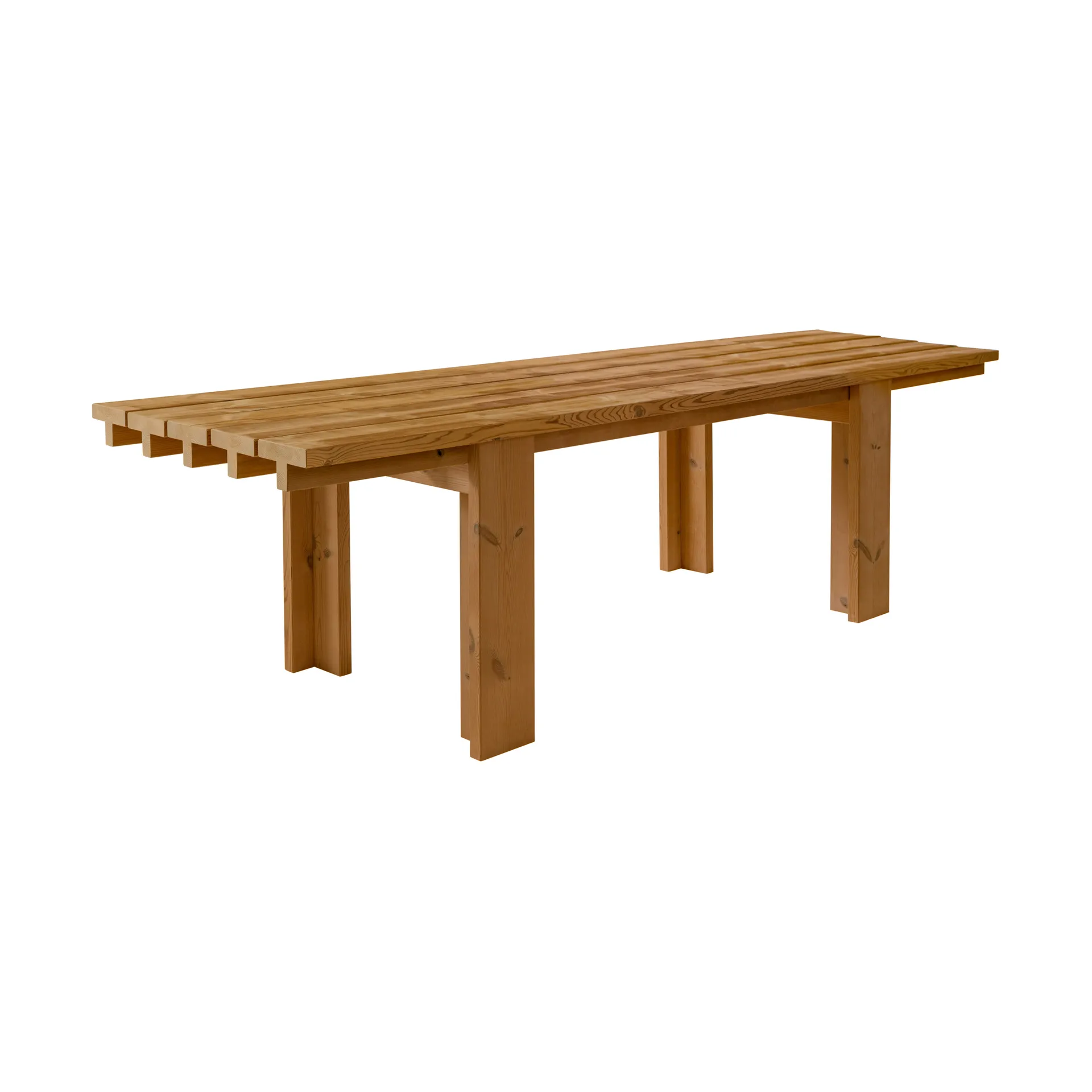 013 Osa Outdoor Table bord, Värmebehandlad furu, 270x94x78 cm Vaarnii