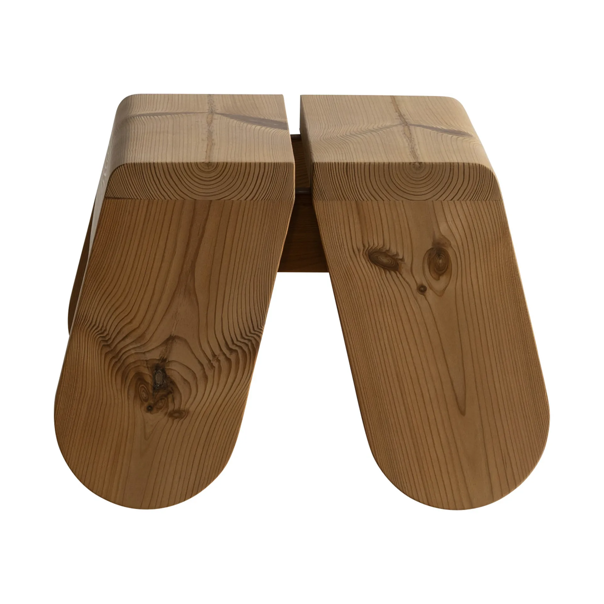 015 Peace Outdoor Foot Stool fotpall, Värmebehandlad furu Vaarnii