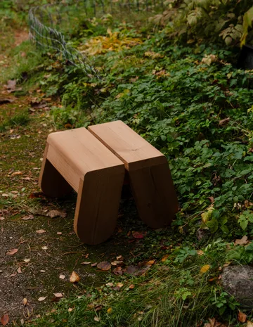 015 Peace Outdoor Foot Stool fotpall - Värmebehandlad furu - Vaarnii