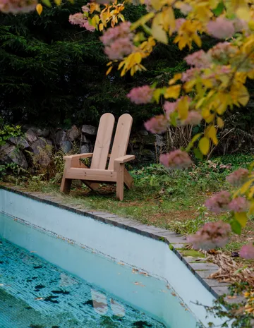 015 Peace Outdoor Lounge Chair loungestol - Värmebehandlad furu - Vaarnii