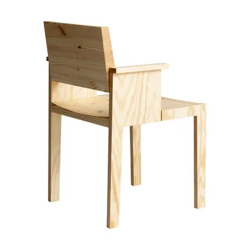 016 Maasto Dining Armchair karmstol - Matt oljevaxad furu - Vaarnii