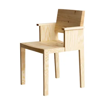 016 Maasto Dining Armchair karmstol - Matt oljevaxad furu - Vaarnii