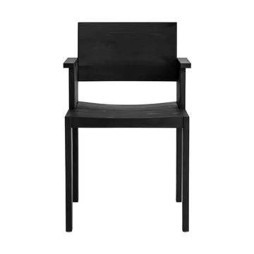 016 Maasto Dining Armchair karmstol - Svartbetsad furu - Vaarnii