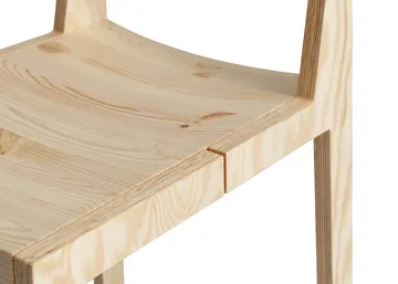 016 Maasto Dining Chair stol - Matt oljevaxad furu - Vaarnii