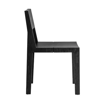 016 Maasto Dining Chair stol - Svartbetsad furu - Vaarnii