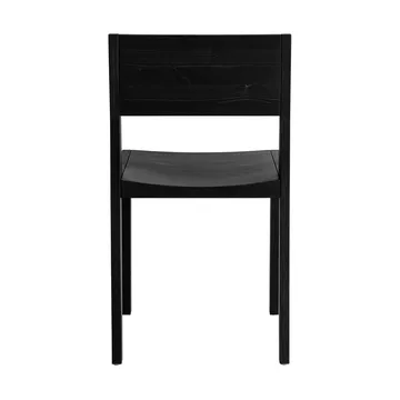 016 Maasto Dining Chair stol - Svartbetsad furu - Vaarnii