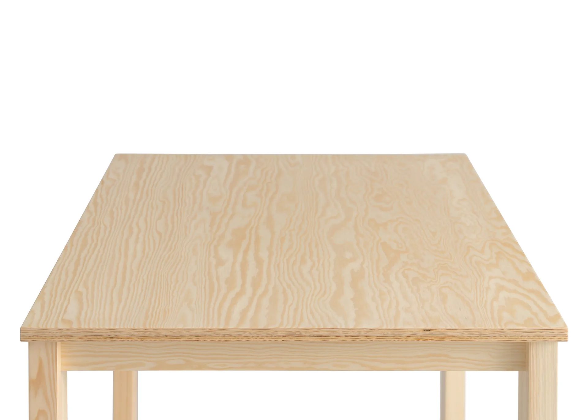 016 Maasto Table bord, Matt oljevaxad furu, 120x120x75 cm Vaarnii