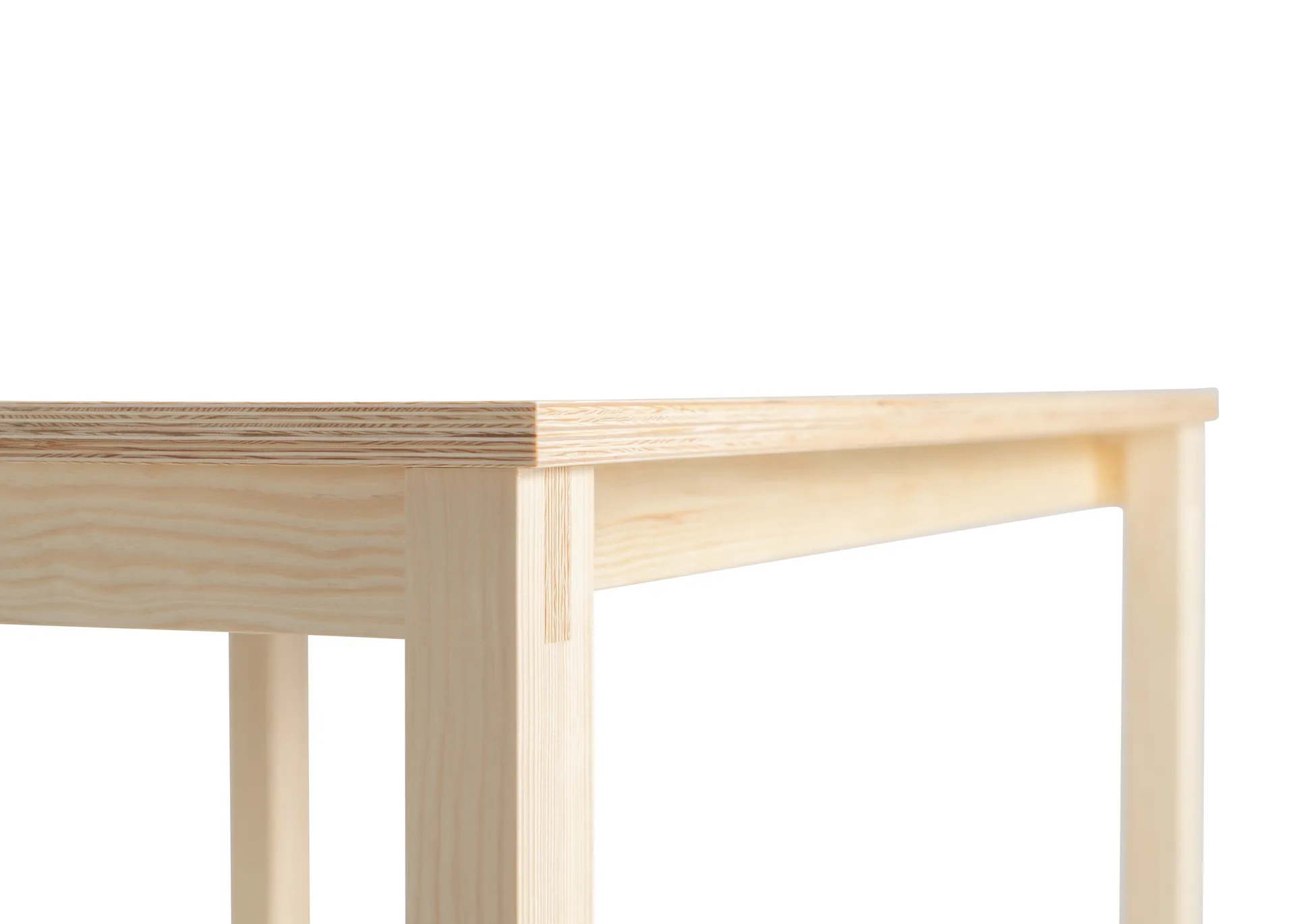 016 Maasto Table bord, Matt oljevaxad furu, 200x90x75 cm Vaarnii