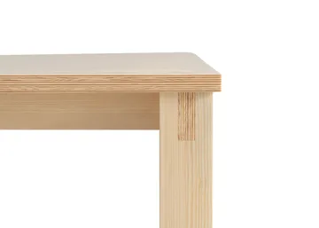 016 Maasto Table bord - Matt oljevaxad furu, 200x90x75 cm - Vaarnii