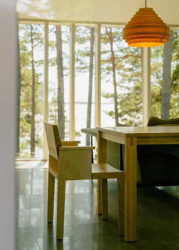 016 Maasto Table bord - Matt oljevaxad furu, 200x90x75 cm - Vaarnii