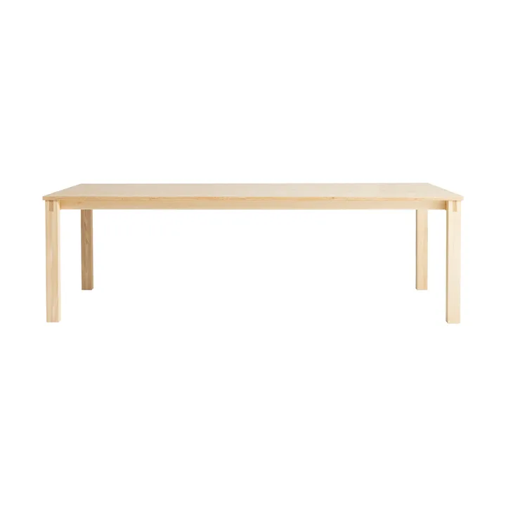 016 Maasto Table bord - Matt oljevaxad furu, 245x90 cm - Vaarnii