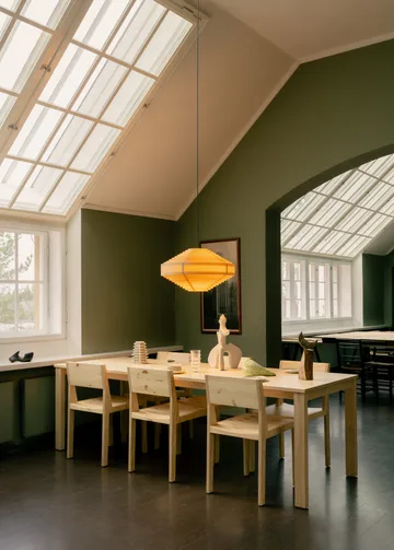 016 Maasto Table bord - Matt oljevaxad furu, 245x90 cm - Vaarnii