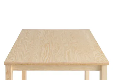 016 Maasto Table bord - Matt oljevaxad furu, 90x90x75 cm - Vaarnii