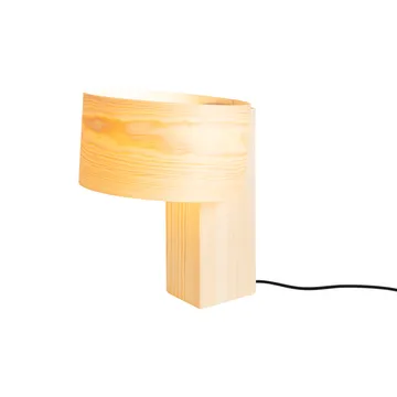 018 Hoop Table Lamp bordslampa - Matt oljevaxad furu, 34 cm - Vaarnii