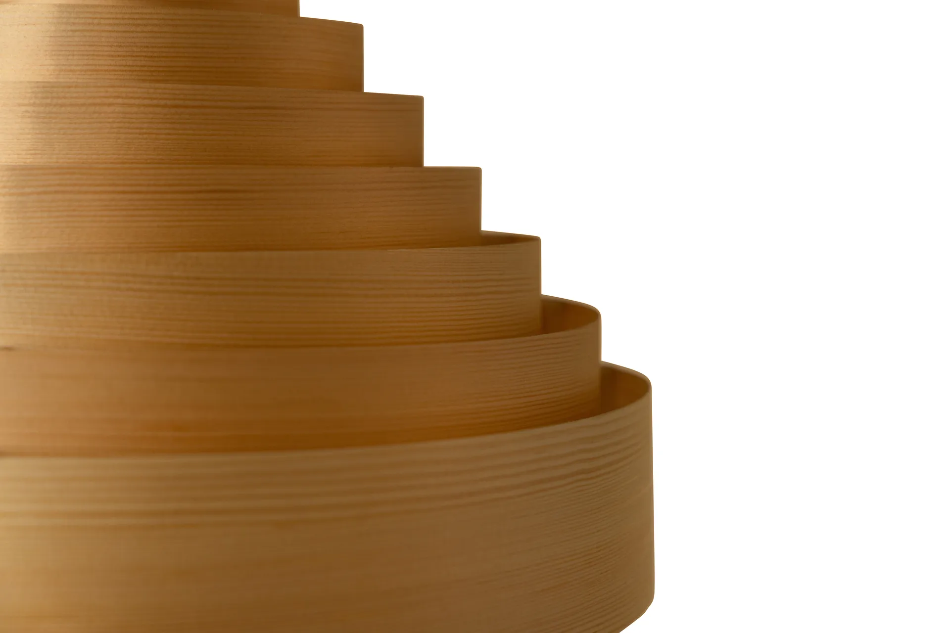 1001 Hans Pendant pendel, Matt oljevaxad furu, Ø38 cm Vaarnii