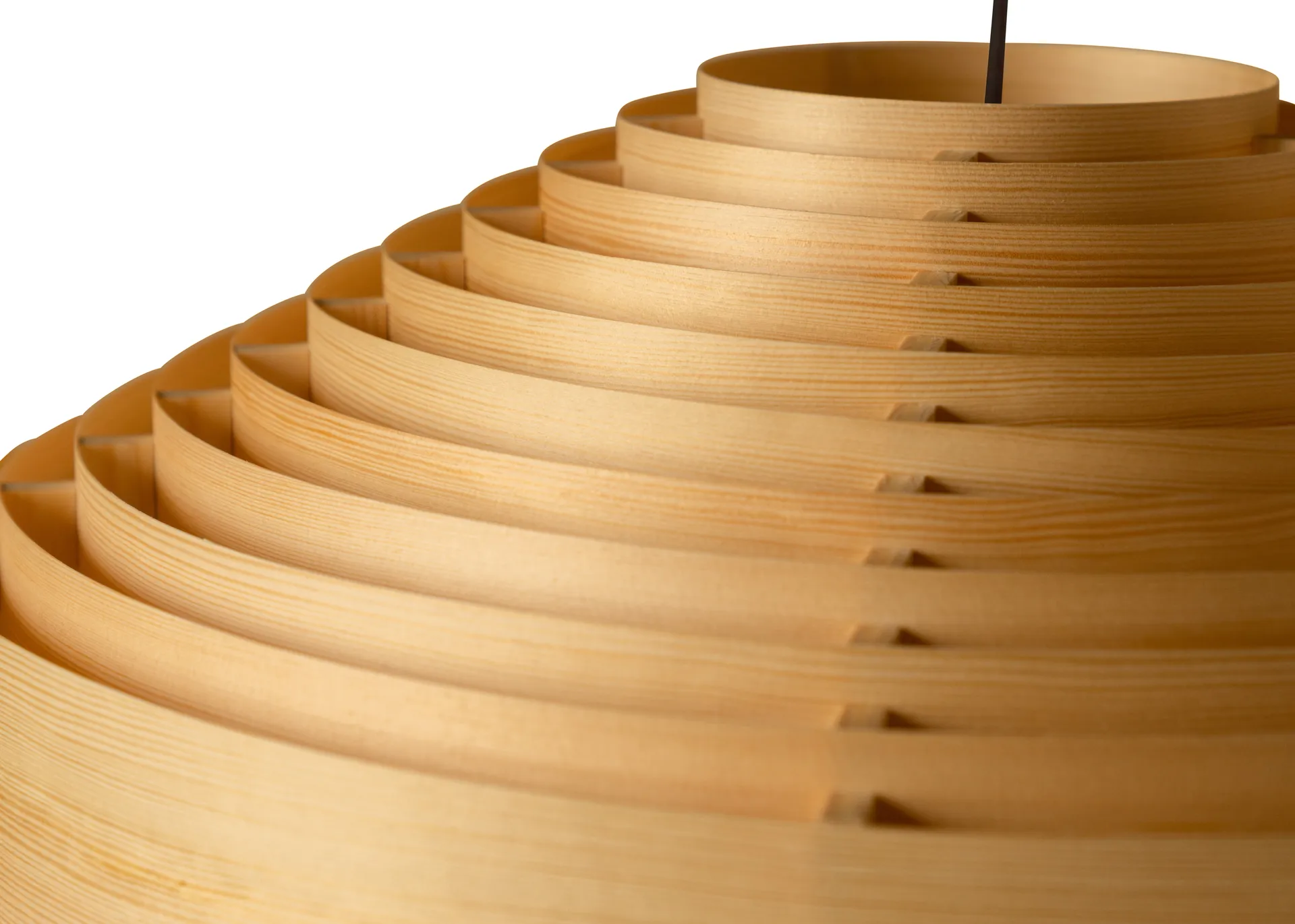 1003 Hans Pendant pendel, Matt oljevaxad furu, Ø60 cm Vaarnii