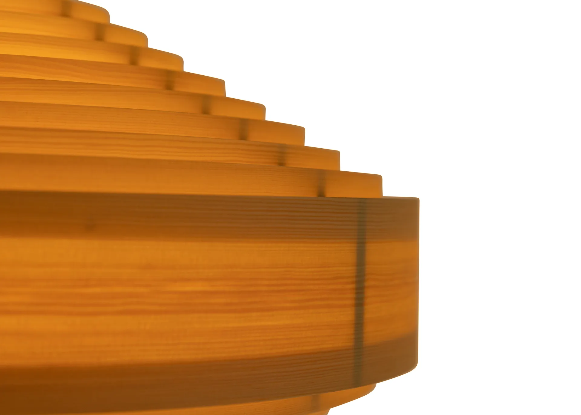 1003 Hans Pendant pendel, Matt oljevaxad furu, Ø60 cm Vaarnii