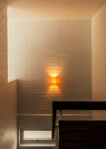 1004 Hans Wall Light vägglampa - Matt oljevaxad furu, 16x24 cm - Vaarnii