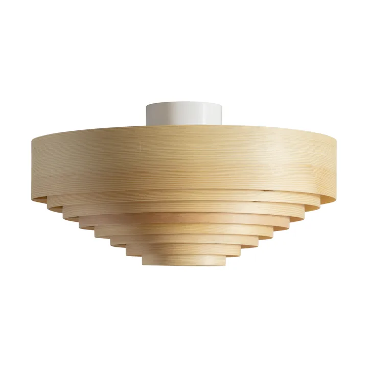 1005 Hans Ceiling Light plafond - Matt oljevaxad furu, Ø42 cm - Vaarnii