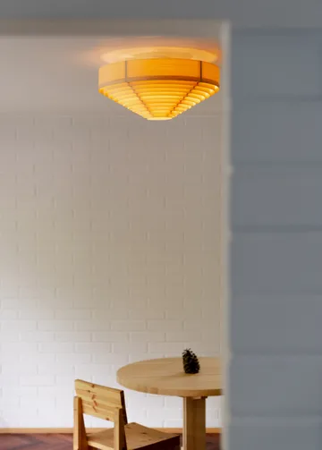 1005 Hans Ceiling Light plafond - Matt oljevaxad furu, Ø42 cm - Vaarnii