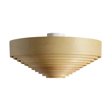 1005 Hans Ceiling Light plafond - Matt oljevaxad furu, Ø55 cm - Vaarnii